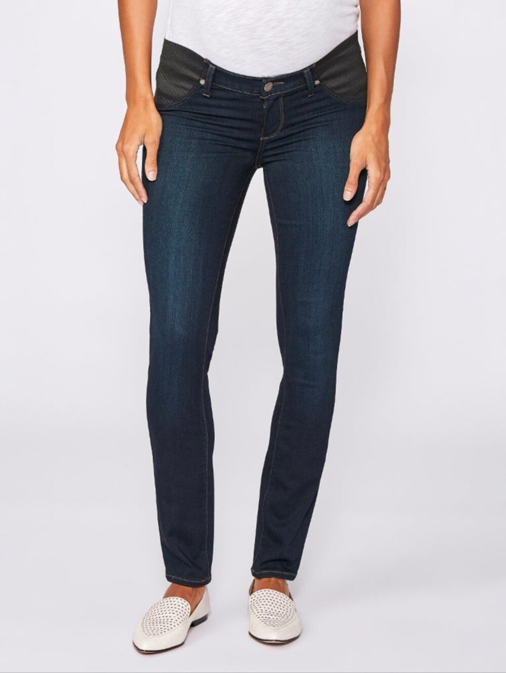 Paige Verdugo Ankle Maternity Jeans